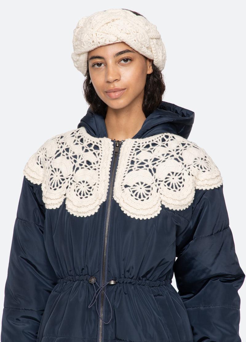 Sea New York Alena Headband Cream