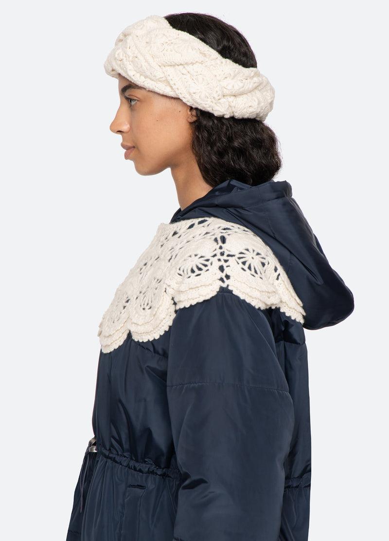 Sea New York Alena Headband Cream
