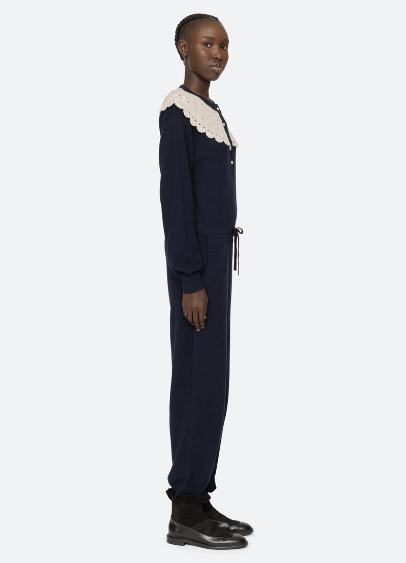 Sea New York Alena Jumpsuit Navy
