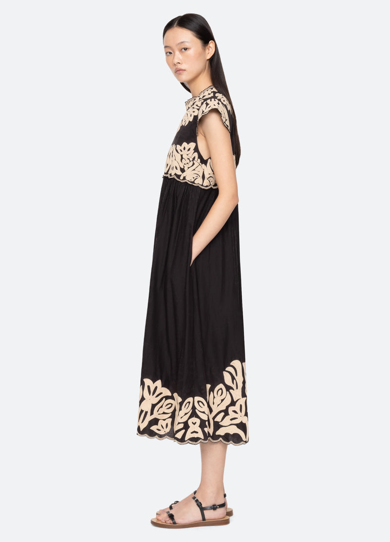 Sea New York Alexandra Dress Black