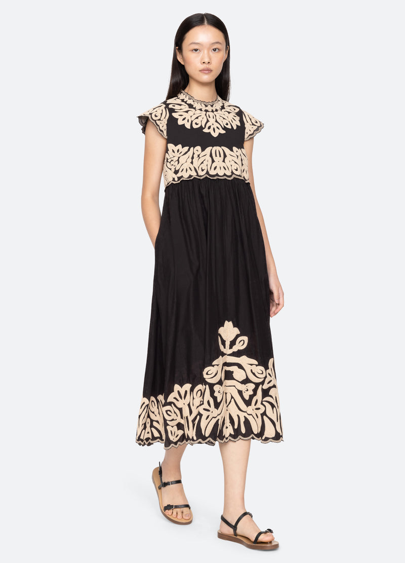 sea new york Alexandra Dress Black