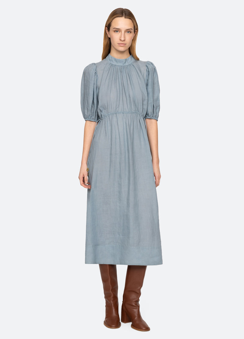 sea new york Anise S/S Dress Blue