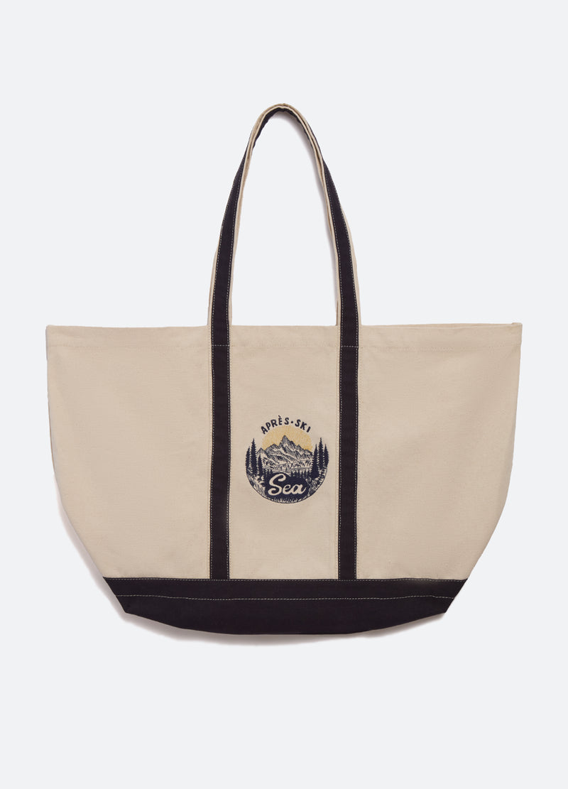 sea new york Après Ski Tote Cream