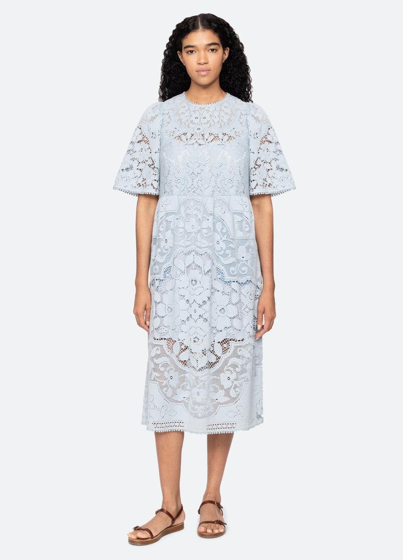 Sea New York Arianna Dress Blue