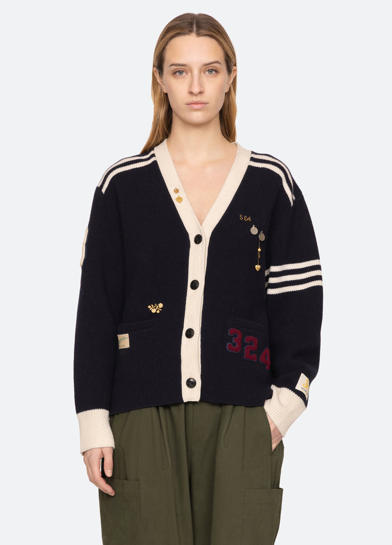 Sea New York Arther Cardigan Navy