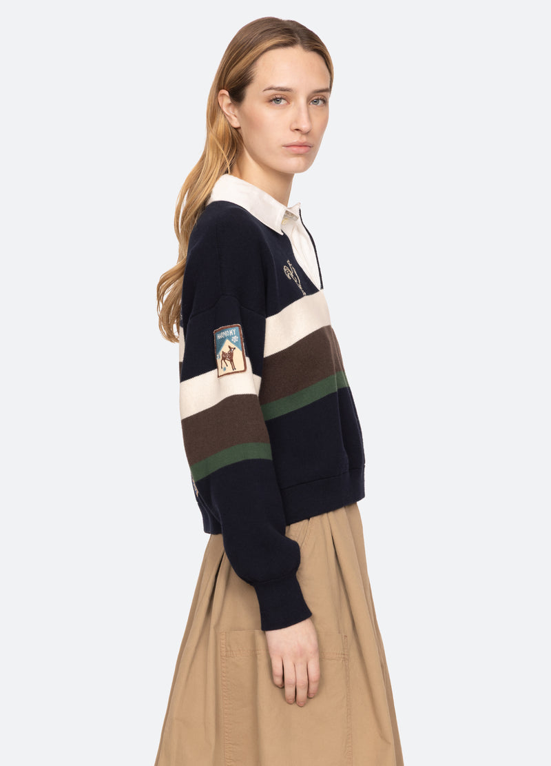 Sea New York Arther Rugby Sweater Multi
