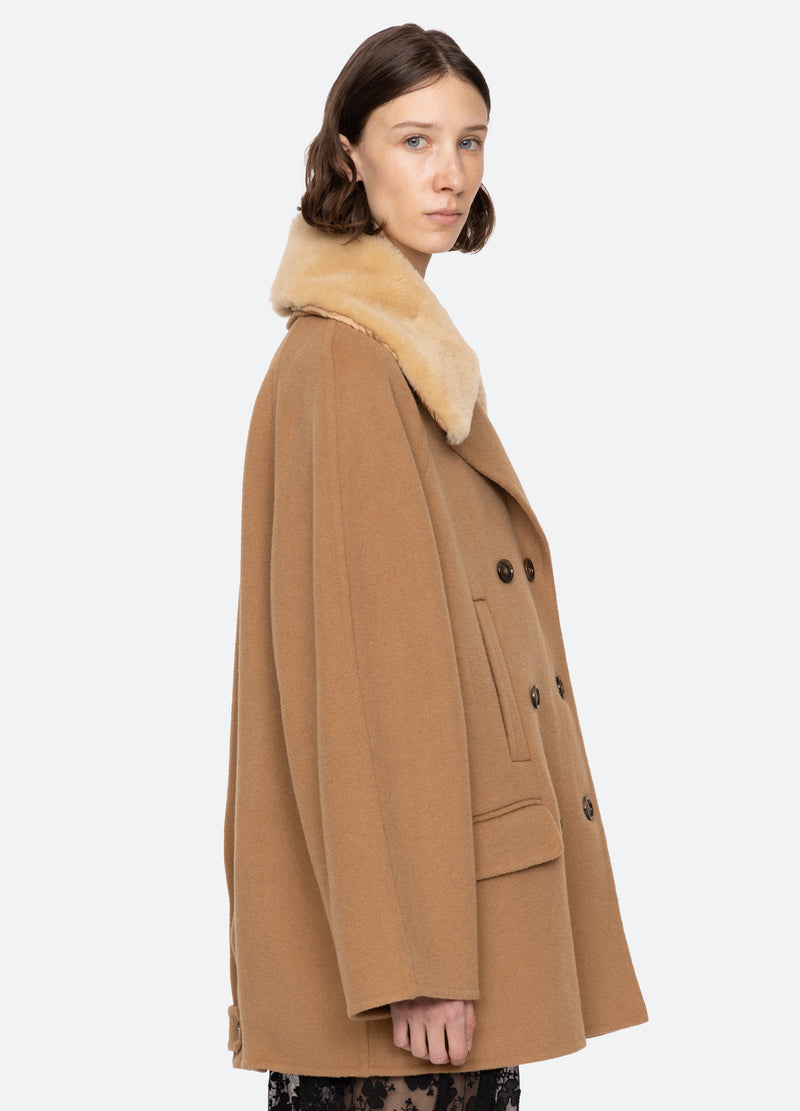 Sea New York Astra Peacoat Khaki