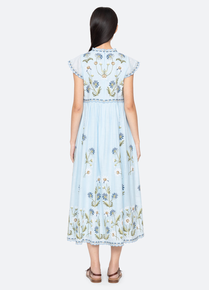 Sea New York Audra Dress Blue