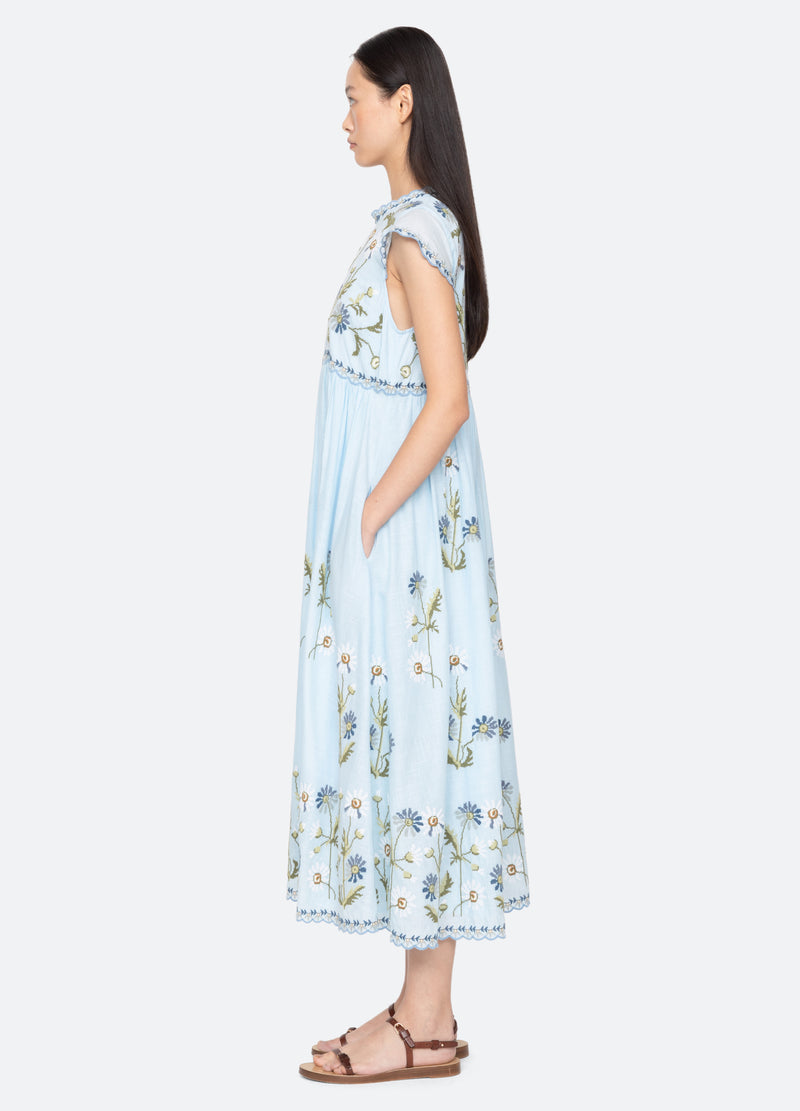 Sea New York Audra Dress Blue