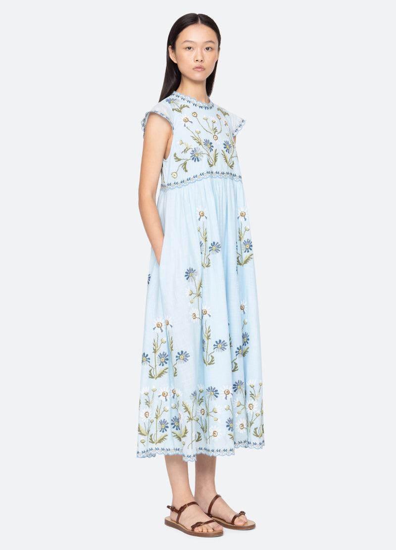 Sea New York Audra Dress Blue