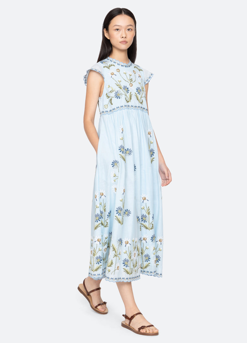 sea new york Audra Dress Blue