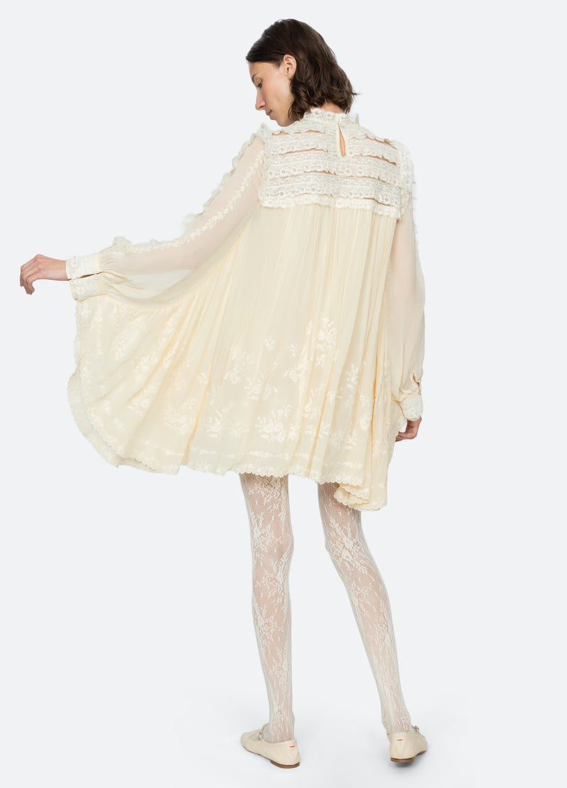 Sea New York Ayda Dress Cream