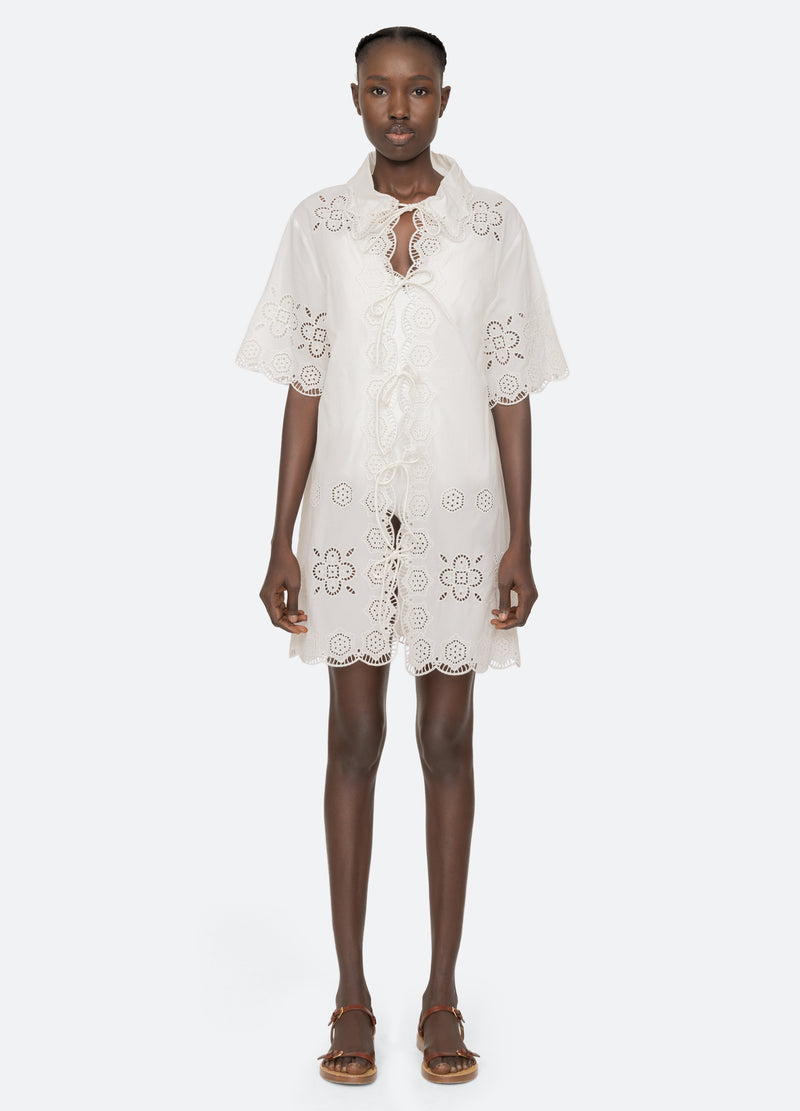 Sea New York Babette Coverup White