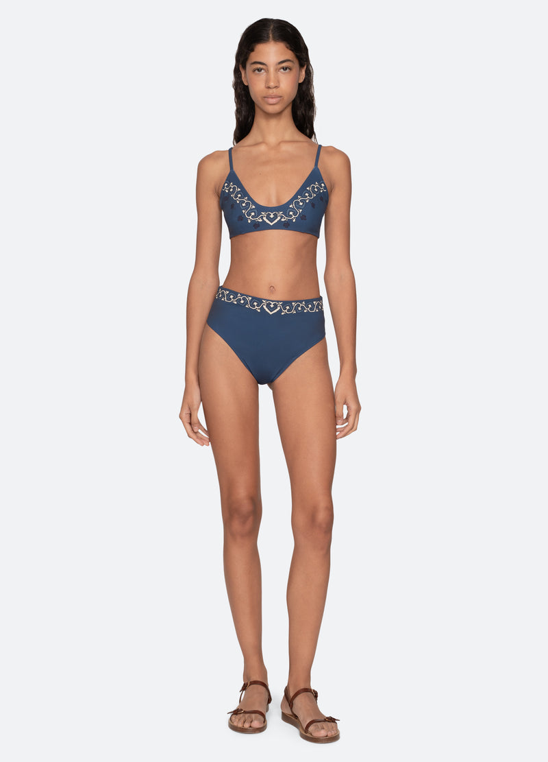 Sea New York Blaise Bikini Bottom Navy