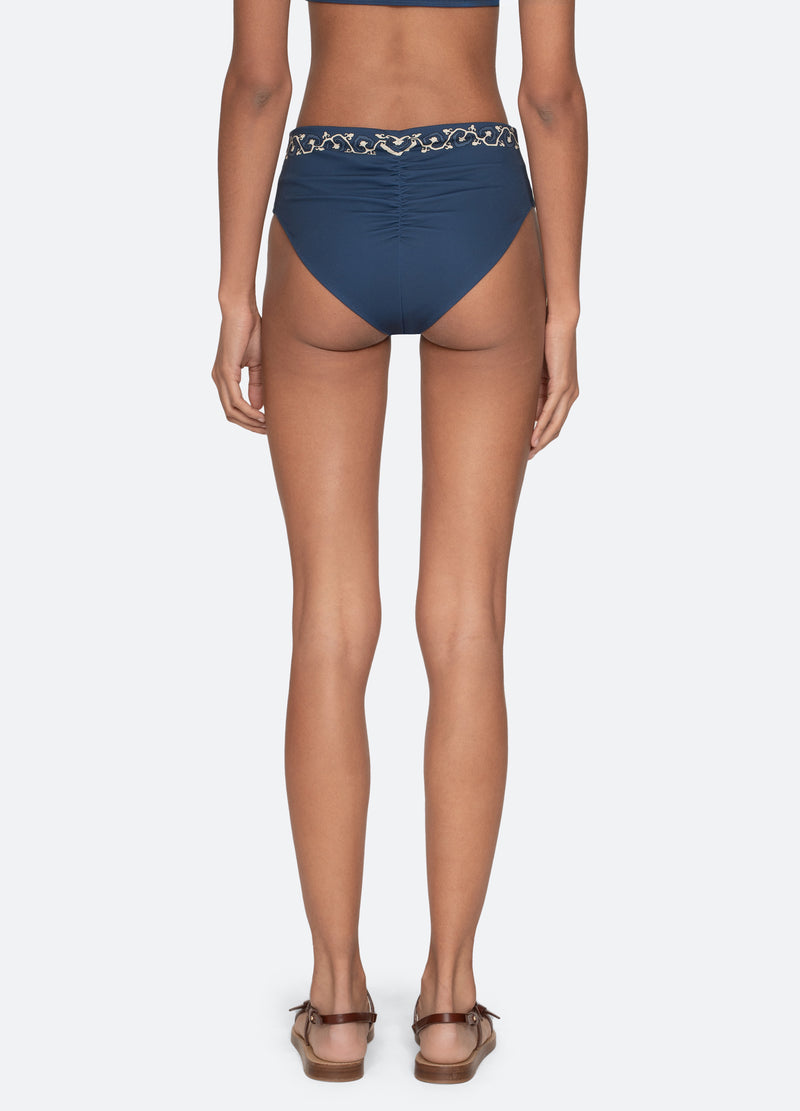 Sea New York Blaise Bikini Bottom Navy