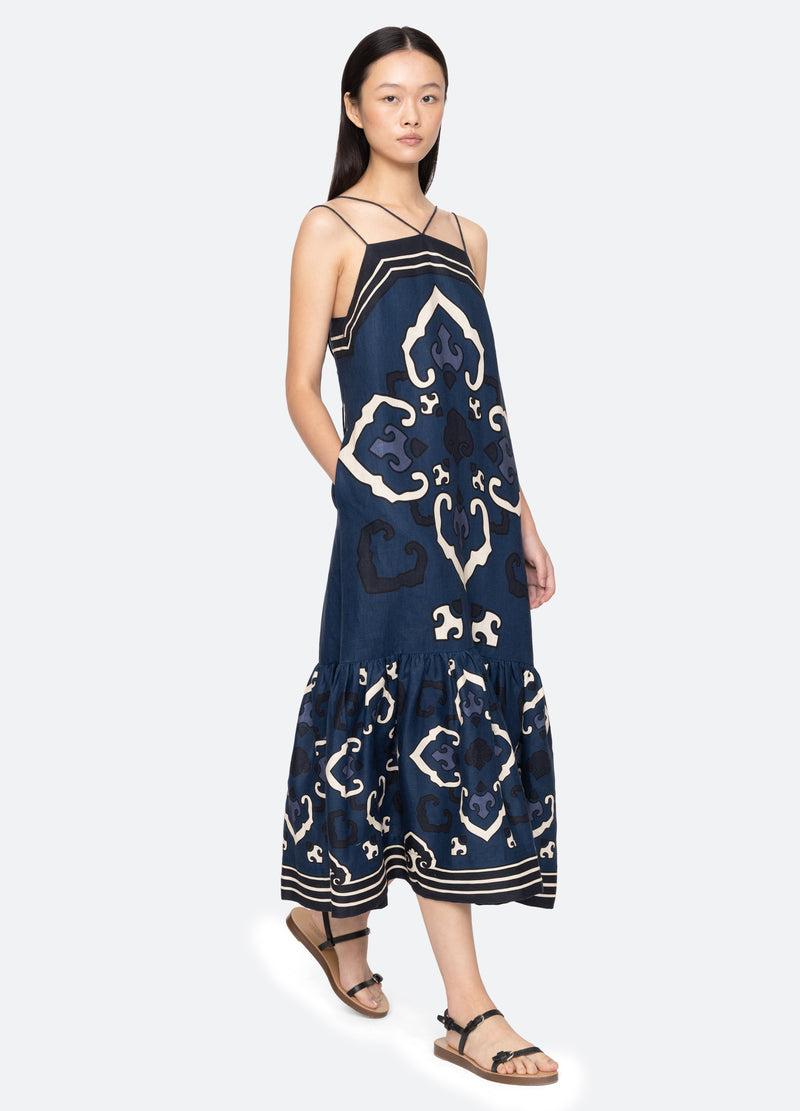 Sea New York Blaise Dress Navy