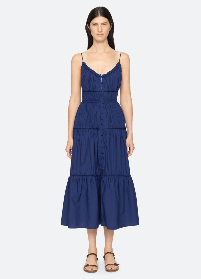 sea new york Camden Dress Blueberry