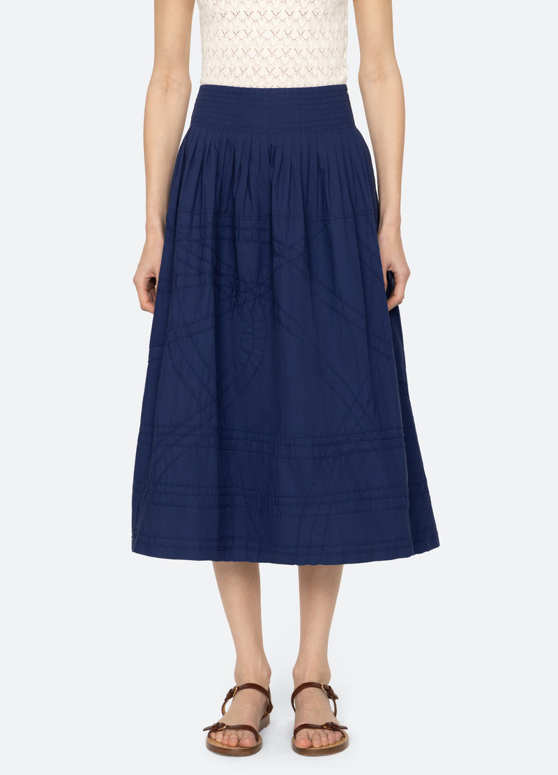 sea new york Camden Skirt Blueberry