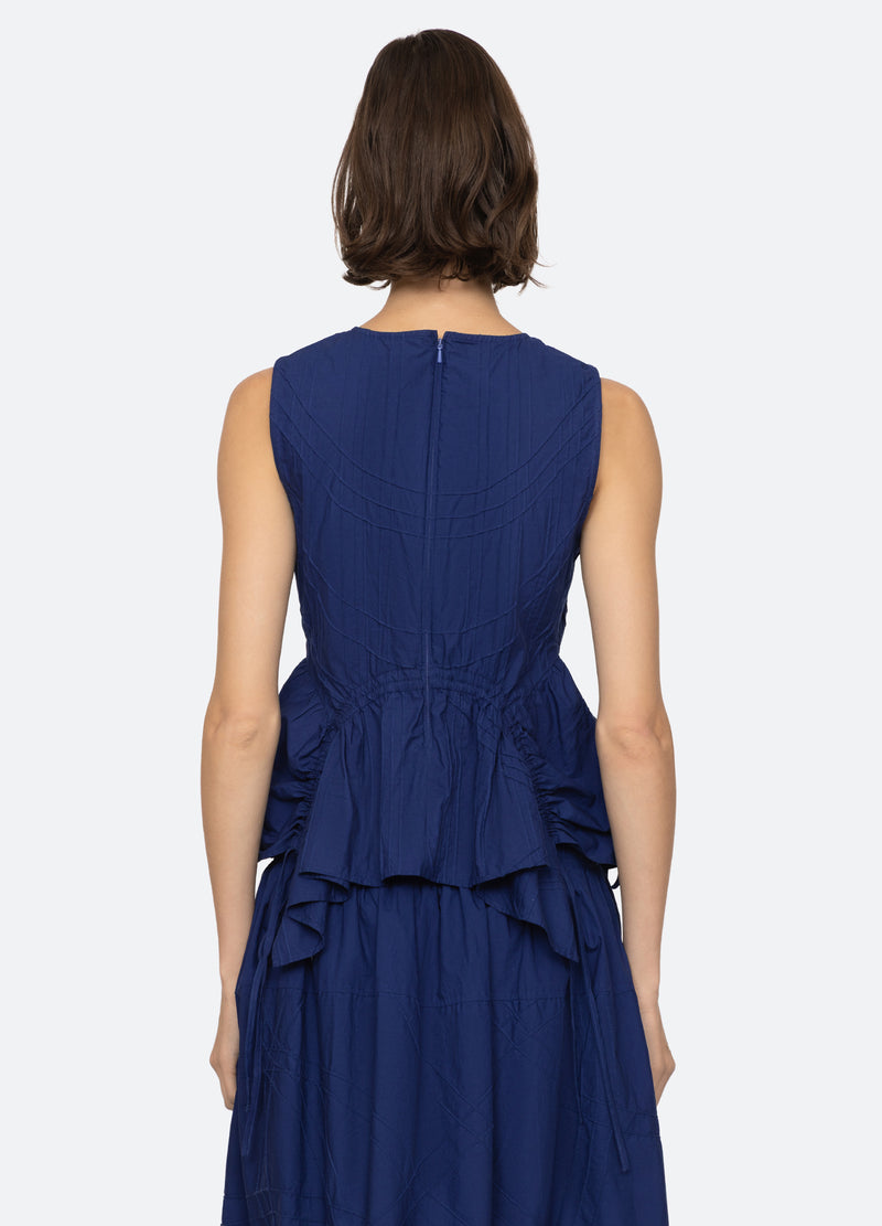 Sea New York Camden Top Blueberry