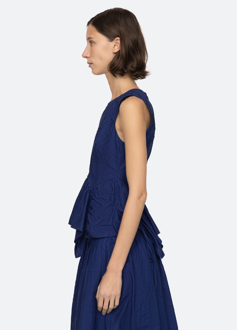 Sea New York Camden Top Blueberry