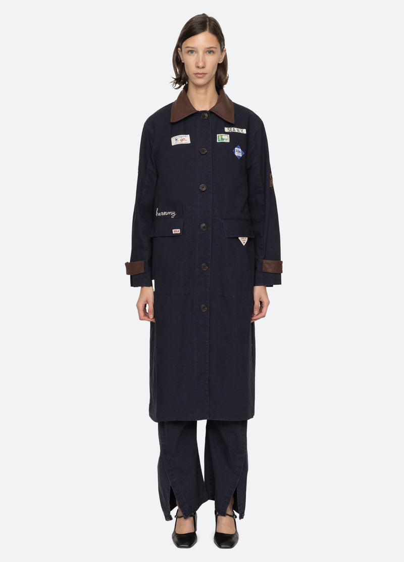 Sea New York Carolyn Coat Navy