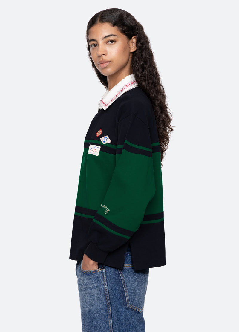 Sea New York Carolyn L/S Rugby Shirt Multi