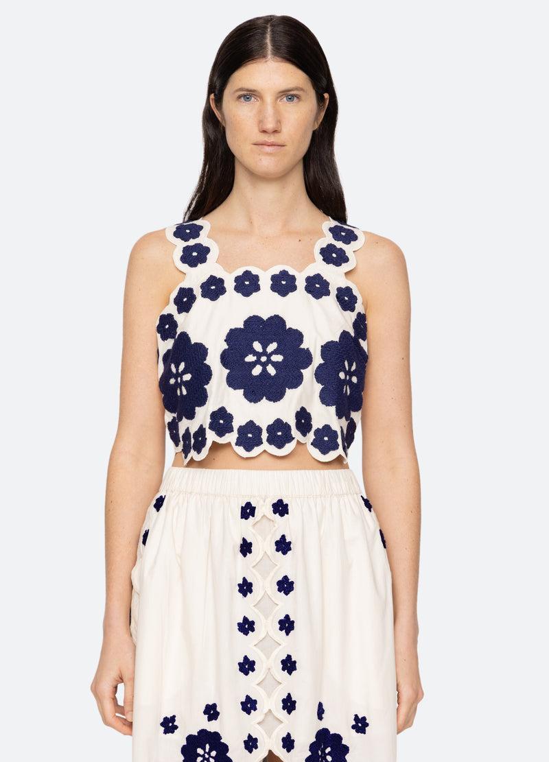 sea new york Catrine Top Blue