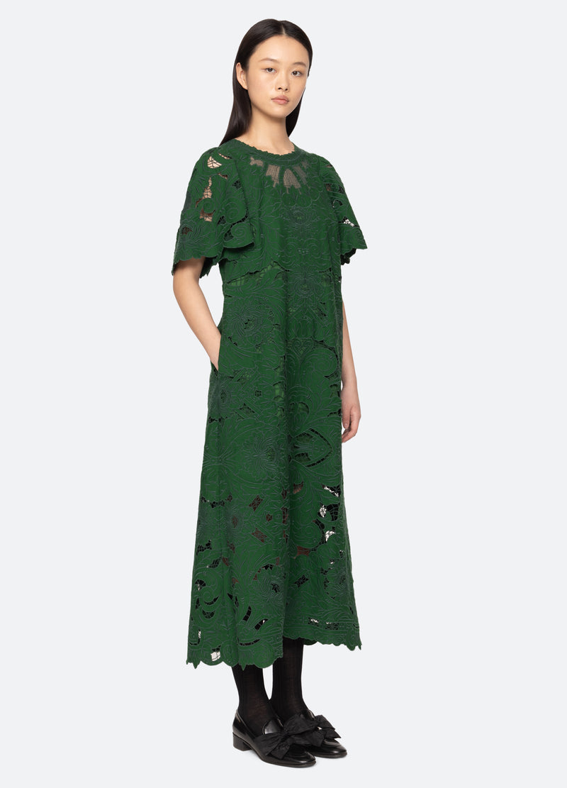 Sea New York Ceci Dress Green