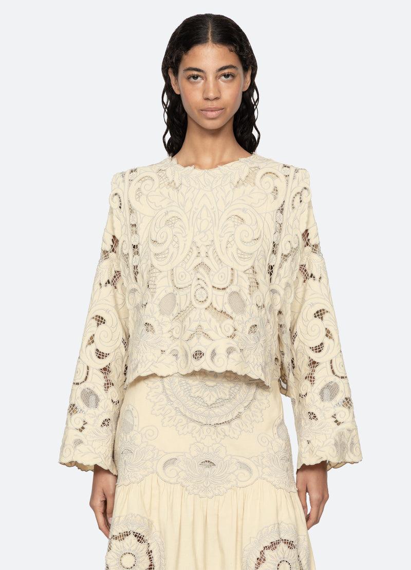 Sea New York Ceci Top Cream