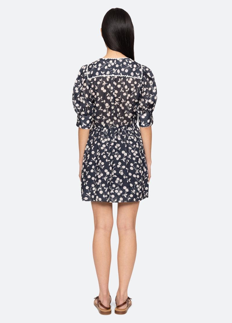 Sea New York Cheri Mini Dress Navy