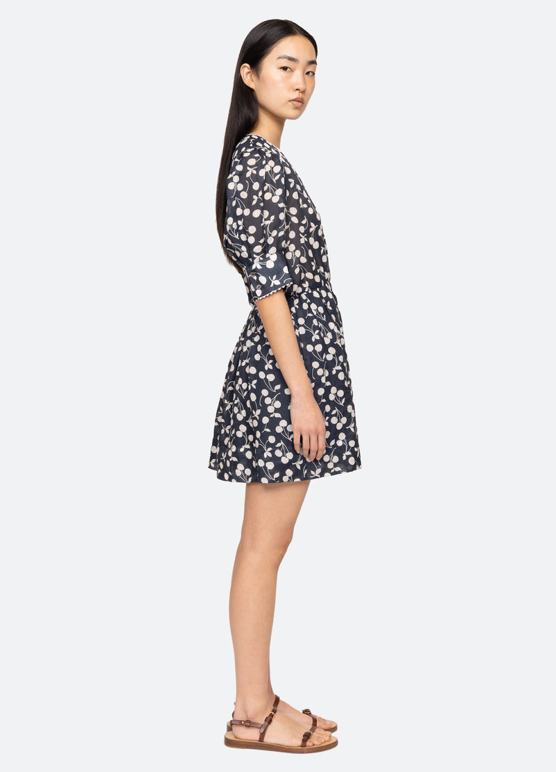 Sea New York Cheri Mini Dress Navy