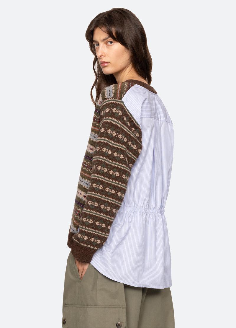 sea new york Ciara Sweater Olive