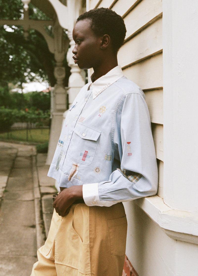 Sea New York Claira L/S Shirt Blue