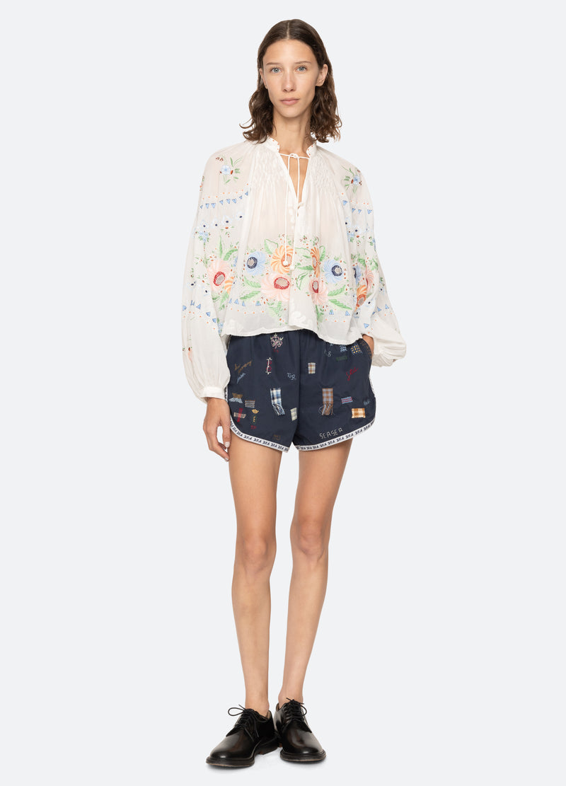 Sea New York Claira Shorts Navy