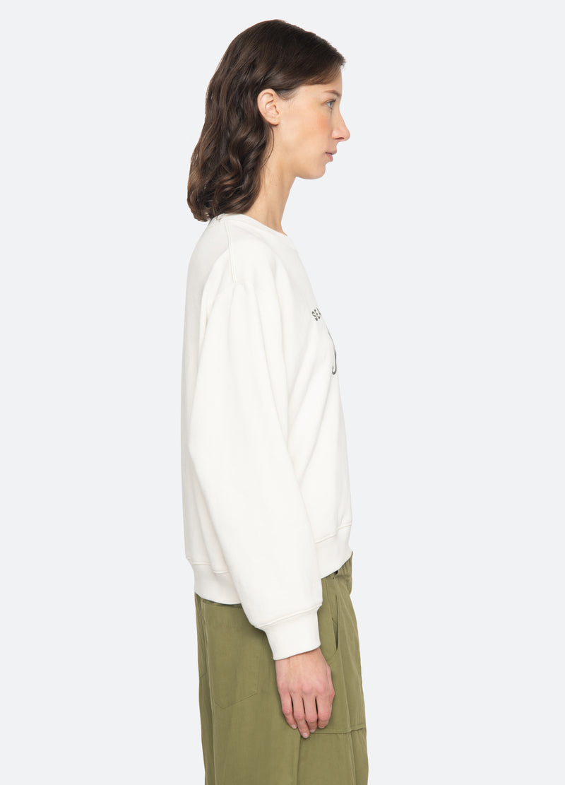 Sea New York Claira Sweatshirt Cream
