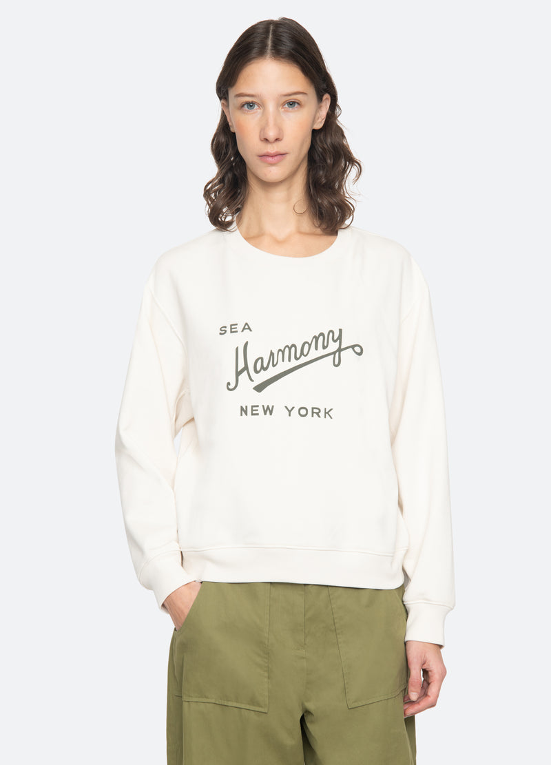 sea new york Claira Sweatshirt Cream