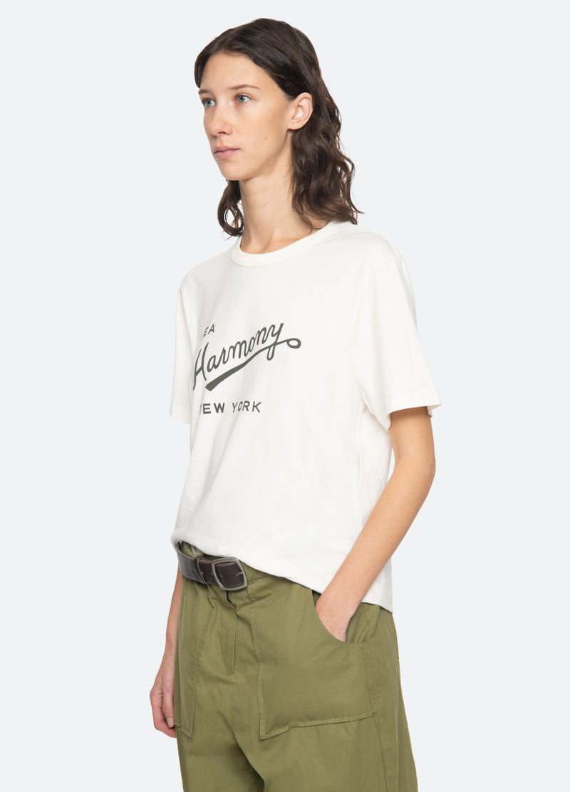 Sea New York Claira T-Shirt Cream