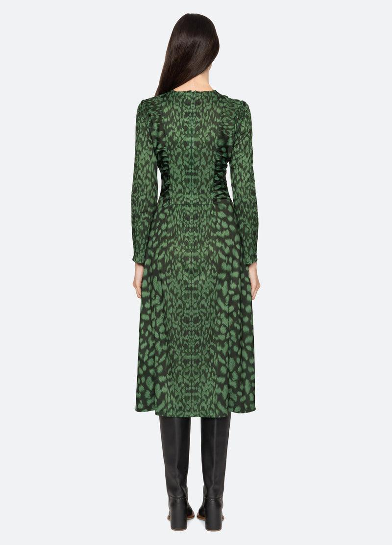 Sea New York Claude L/S Dress Green