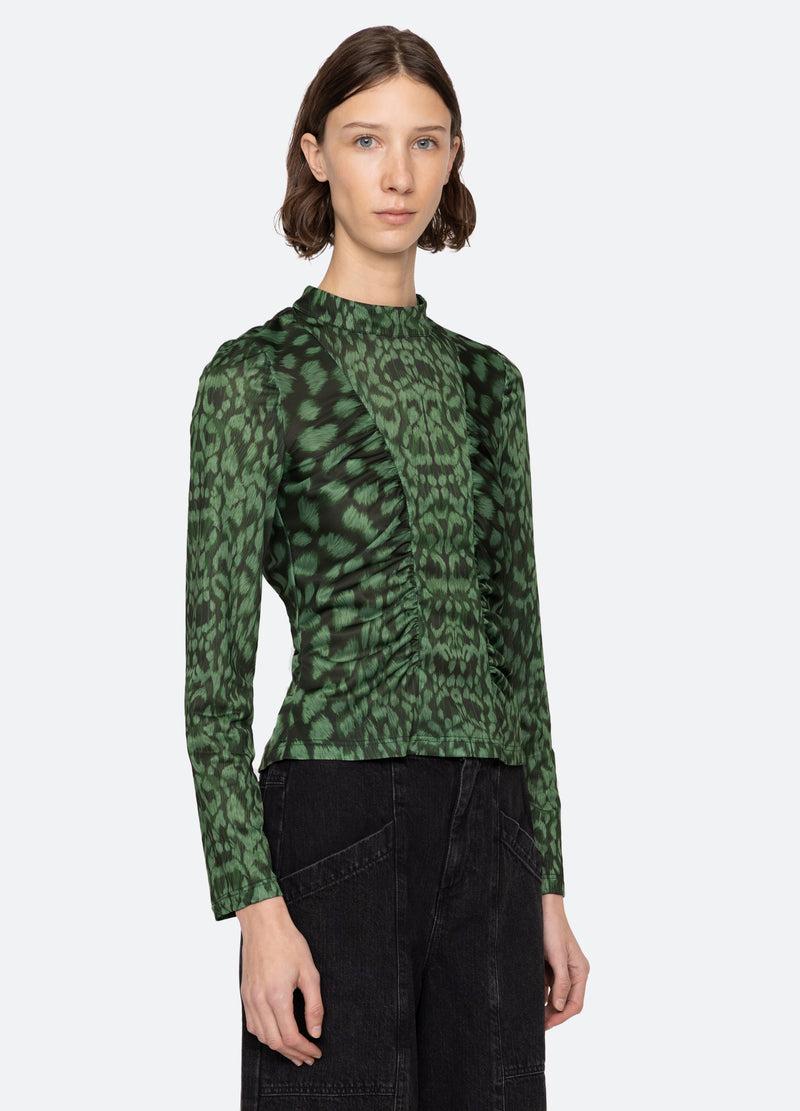 Sea New York Claude L/S Top Green