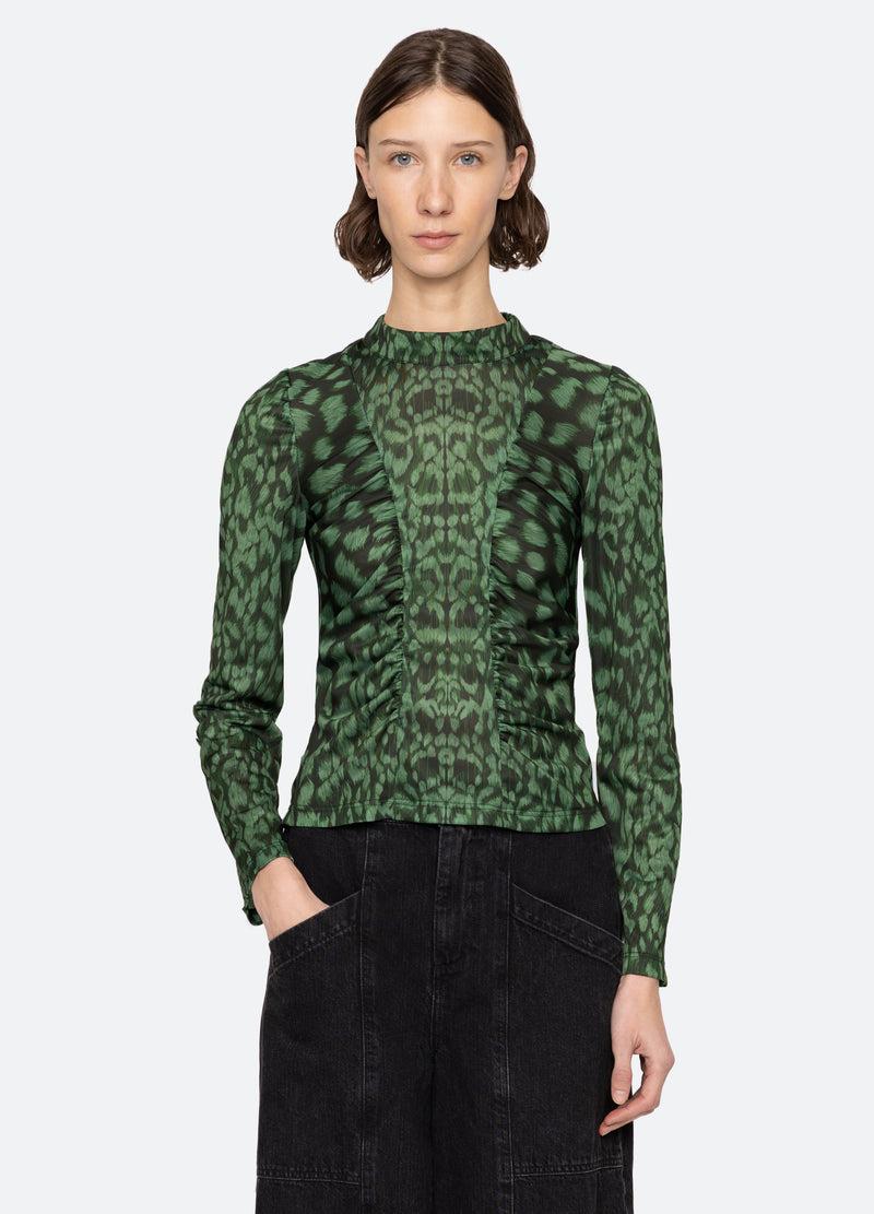 sea new york Claude L/S Top Green