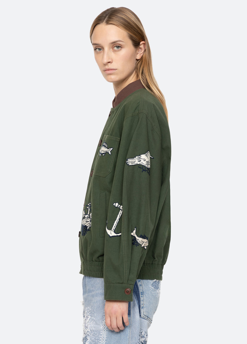 Sea New York Clyde Jacket Army