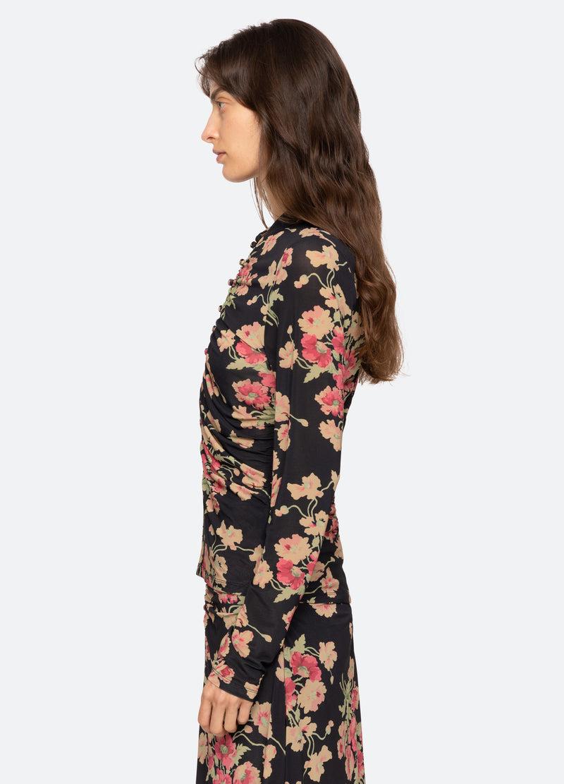 Sea New York Cornelia L/S Top Black