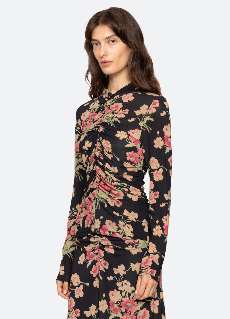 Sea New York Cornelia L/S Top Black