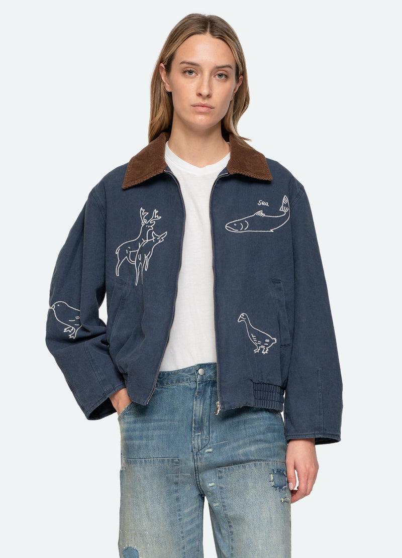 Sea New York Demi Jacket Blue