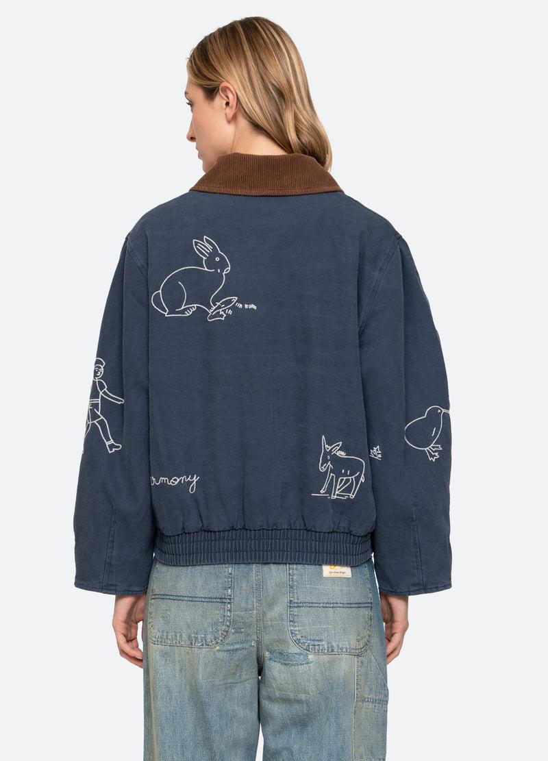 Sea New York Demi Jacket Blue