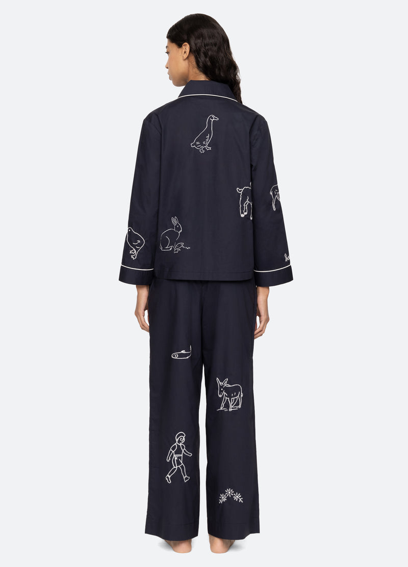 Sea New York Demi PJ Set Navy