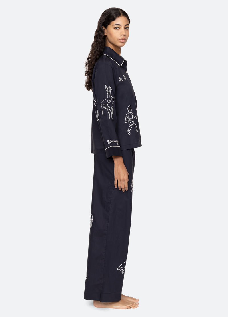 Sea New York Demi PJ Set Navy