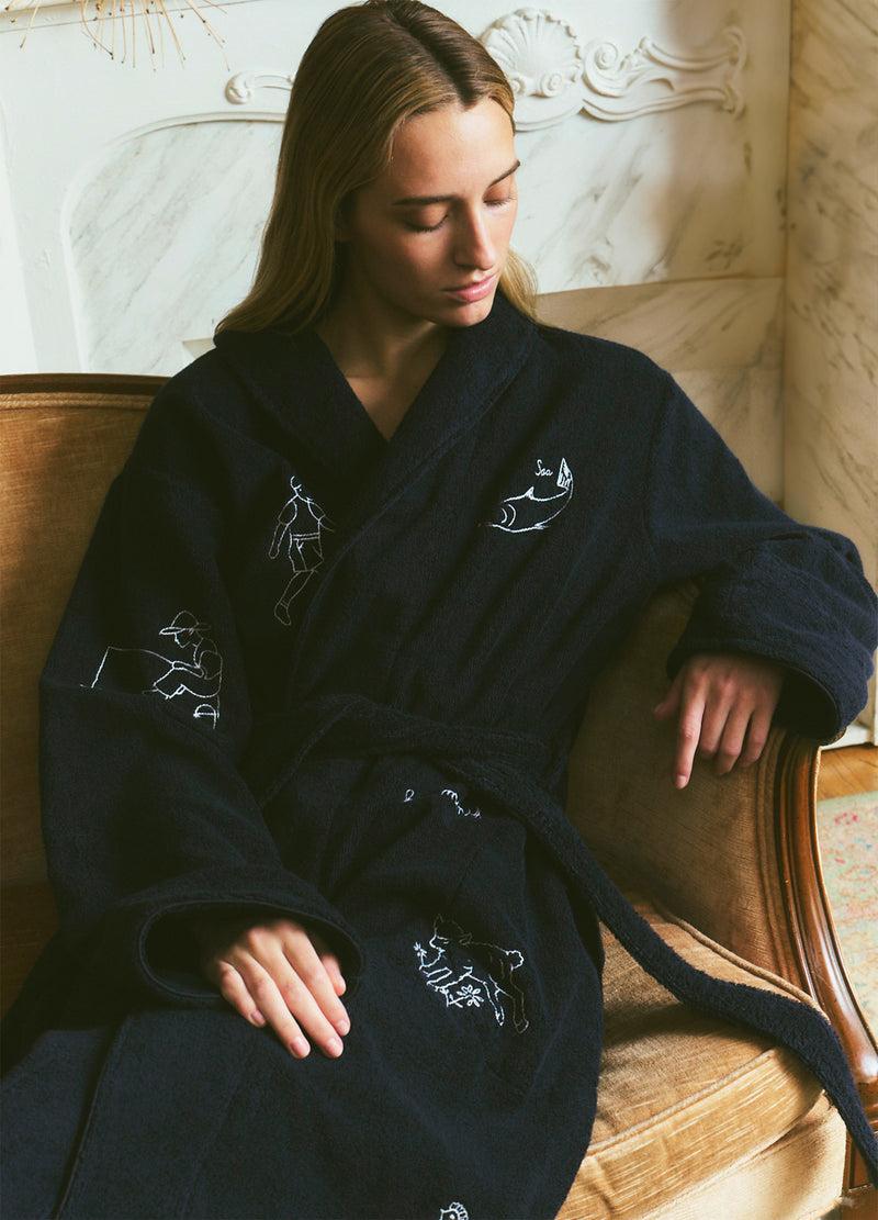 sea new york Demi Robe Navy