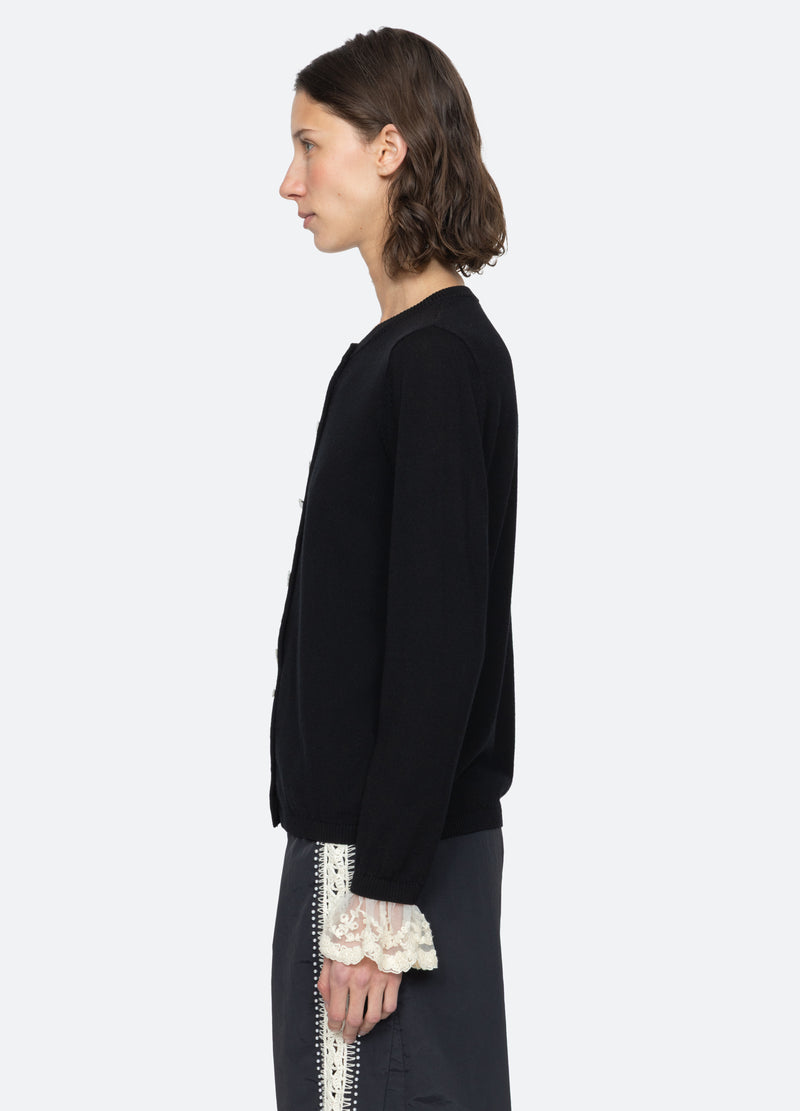 Sea New York Diane Cardigan Black