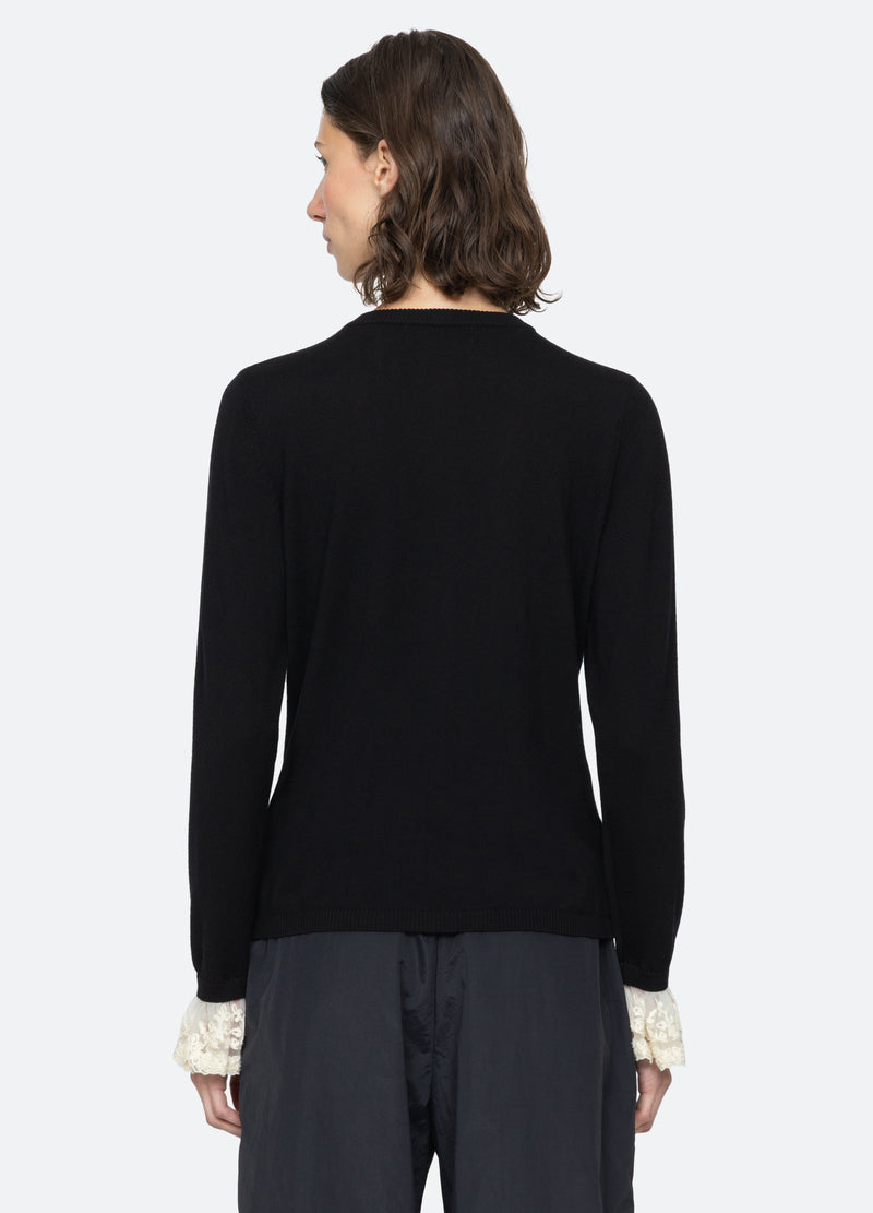 Sea New York Diane Cardigan Black